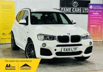 BMW X3 2.0 20d M Sport Auto xDrive Euro 6 (s/s) 5dr