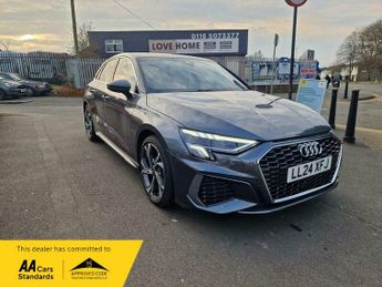 Audi A3 1.0 TFSI 30 S line Sportback S Tronic Euro 6 (s/s) 5dr