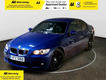 BMW 320 3 Series 320 M Sport Nav Coupe 12MOT 1 Year AA Cover