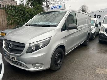 Mercedes V Class 116 BLUETEC ( 2.1 merc engine) NO VAT FSH RARE IN SILVER / euro 