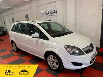 Vauxhall Zafira 1.6 16V Exclusiv MPV 5dr Petrol Manual Euro 5 (115 ps)