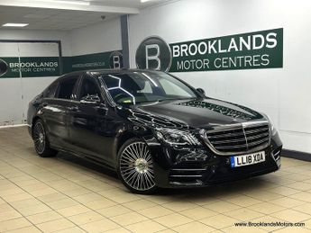 Mercedes S Class S 350 D L AMG LINE EXECUTIVE [4X MERCEDES SERVICES, SAT NAV, LEA