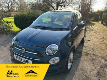 Fiat 500 1.2 Lounge Convertible 2dr Petrol Manual Euro 6 (s/s) (69 bhp)