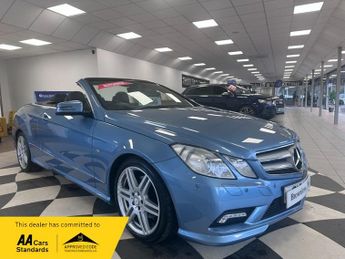 Mercedes E Class E250 CGI CONVERTIBLE BLUEEFFICIENCY SPORT AUTO PETROL 88000 MILE