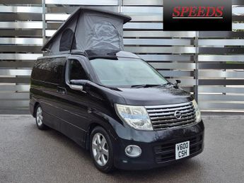 Nissan Elgrand 2.5 V6 PETROL AUTOMATIC FREE-SPIRIT CAMPER 4Berth, ELECTRIC SIDE