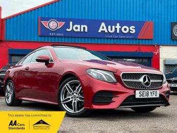 Mercedes E Class 2.0 E220d AMG Line (Premium) G-Tronic+ Euro 6 (s/s) 2dr 2owner+P