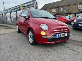 Fiat 500 0.9 TwinAir Lounge Convertible 2dr Petrol Dualogic Euro 5 (s/s) 