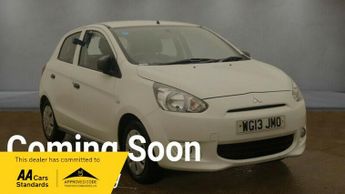 Mitsubishi Mirage 1.0 1 Hatchback 5dr Petrol Manual Euro 5 (70 ps)