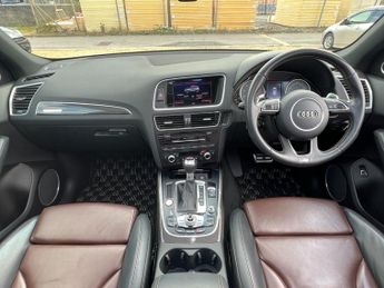 Audi SQ5 Brown Interior