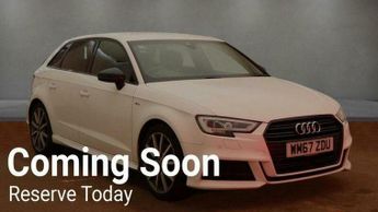 Audi A3 1.5 TFSI CoD Black Edition Sportback S Tronic Euro 6 (s/s) 5dr