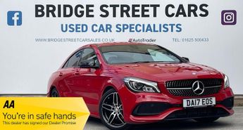 Mercedes CLA 1.6 CLA180 AMG Line Coupe 4dr Petrol 7G-DCT Euro 6 (s/s) (122 ps