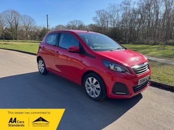 Peugeot 108 ACTIVE Plus superb history ideal first car