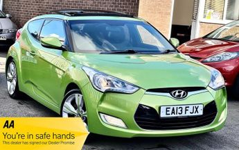 Hyundai Veloster 1.6 GDi Sport Euro 5 4dr (FULL SRVS HSTRY+2 FORMER KPRS)