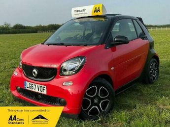 Smart ForTwo 17.6kWh Prime (Premium) Cabriolet Auto 2dr