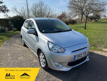 Mitsubishi Mirage 1.2 3 Hatchback 5dr Petrol CVT Euro 5 (s/s) (79 ps)