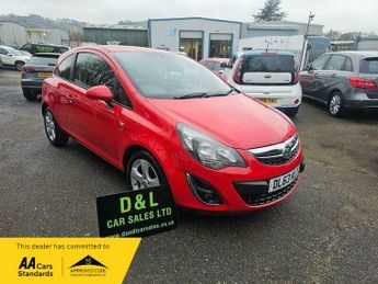 Vauxhall Corsa 1.2i ecoFLEX 16V SXi Euro 5 (s/s) 3dr (A/C)