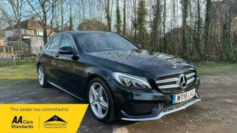 Mercedes C Class 2.1 C220d AMG Line Saloon 4dr Diesel G-Tronic+ Euro 6 (s/s) (170