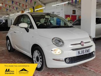 Fiat 500 1.2 Lounge Hatchback 3dr Petrol Manual Euro 6 (s/s) (69 bhp)