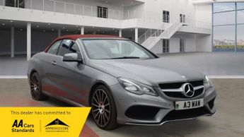 Mercedes E Class 2.1 E220 BlueTEC AMG Line Cabriolet 2dr Diesel G-Tronic+ Euro 6 