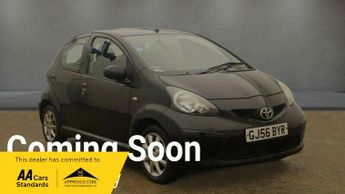 Toyota AYGO 1.0 VVT-i Black Hatchback 5dr Petrol Manual Euro 4 (67 bhp)