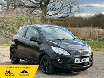 Ford Ka 1.2 Zetec Black Edition Euro 6 (s/s) 3dr