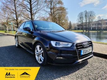 Audi A3 1.6 TDI S line Hatchback 3dr Diesel Manual Euro 6 (s/s) (110 ps)