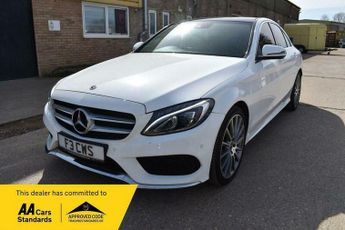 Mercedes C Class 2.0 C200 AMG Line (Premium Plus) G-Tronic+ Euro 6 (s/s) 4dr