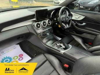Mercedes-Benz C Class 2.1 C220d AMG Line (Premium) G-Tronic+ Euro 6 (s/s) 2dr