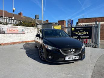 Mazda 6 2.2 SKYACTIV-D Sport Nav Saloon 4dr Diesel Manual Euro 6 (s/s) (