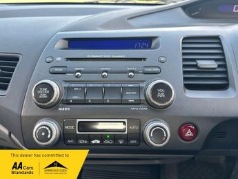 Honda Civic 1.3 IMA ES Saloon 4dr Petrol Hybrid Automatic (109 g/km, 93 bhp)