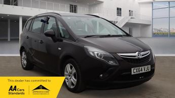 Vauxhall Zafira 1.4i Turbo Exclusiv MPV 5dr Petrol Manual Euro 6 (140 ps)