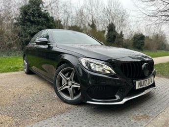 Mercedes C Class 1.6 C200d AMG Line G-Tronic+ Euro 6 (s/s) 4dr