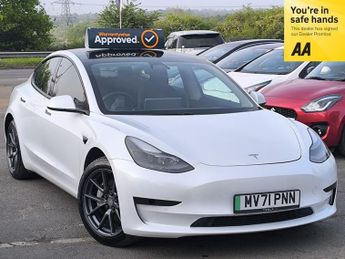 Tesla Model 3 Electric 51 kWh Standard Range Plus 4dr 5 Seats RWD 0 Road Tax U