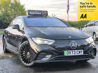 Mercedes E Class Electric 89kWh AMG Line (Premium Plus) 4dr 5 Seats 2 Keys PCO Re