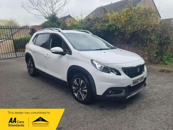 Peugeot 2008 1.2 PURE TECH ALLURE ONE OWNER FSH FINANCE NO DEPOSIT SAT NAV BL