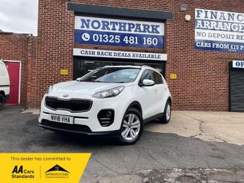 Kia Sportage 2 ISG MANUAL PETROL SAT-NAV BLUETOOTH - BUY NO DEPOSIT FROM £59 