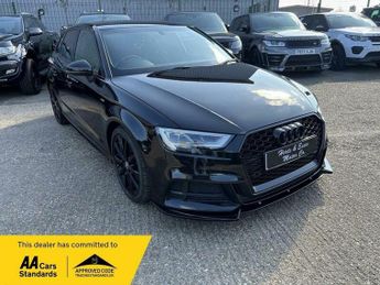 Audi A3 2.0 TDI Black Edition Sportback S Tronic Auto 6Spd quattro Euro 