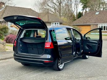 Volkswagen Sharan 1.4 TSI BLUEMOTION TECH SE AUTOMATIC 7 SEATER MPV HALF LEATHER