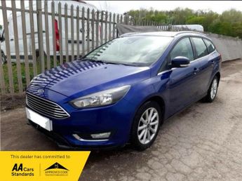 Ford Focus 1.0T TITANIUM ESTATE SAT NAV £20 ROAD TAX FINANCE NO DEPOSIT FSH