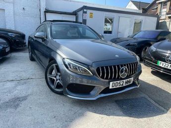 Mercedes C Class 2.0 C200 AMG Line (Premium) 7G-Tronic+ Euro 6 (s/s) 2dr