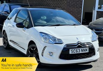 Citroen DS3 1.6 VTi DStyle Plus Euro 5 3dr (2 FORMER KEEPERS+SERVICED+2KYS)