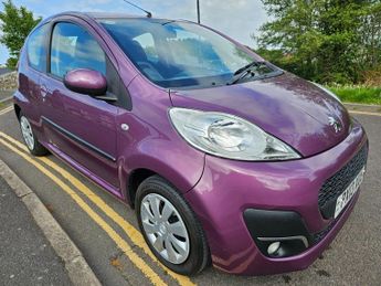 Peugeot 107 1.0 12V Active Hatchback 3dr Petrol Manual Euro 5 (68 ps)