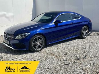 Mercedes C Class 2.1 C220d AMG Line (Premium) G-Tronic+ Euro 6 (s/s) 2dr