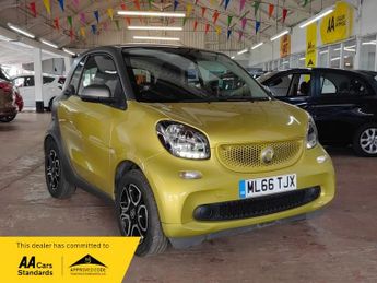 Smart ForTwo 1.0 Prime (Premium) Coupe 2dr Petrol Manual Euro 6 (s/s) (71 ps)