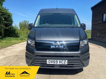 MAN TGE 3.140 LWB INDIUM GREY FULL MAN SERVICE HISTORY