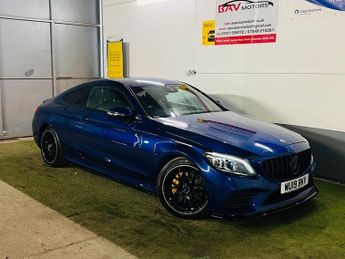 Mercedes C Class 1.5 C200 MHEV AMG Line (Premium) Coupe 2dr Petrol G-Tronic+ Euro