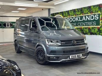 Volkswagen Transporter T32 TDI KOMBI HIGHLINE 4MOTION BMT [9X SERVICES, SAT NAV, LEATHE