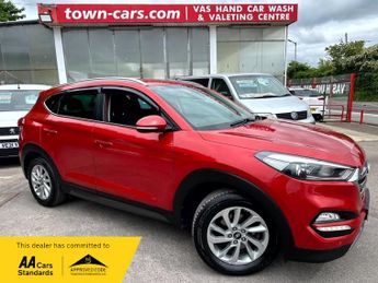 Hyundai Tucson CRDI PREMIUM BLUE DRIVE-ONLY £35 ROAD TAX, 6 SPEED, LANE ASSIST,