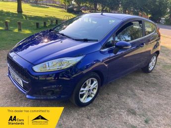 Ford Fiesta 1.25 Zetec Hatchback 3dr Petrol Manual Euro 6 (82 ps)