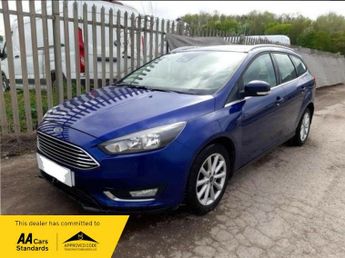 Ford Focus 1.0T TITANIUM ESTATE SAT NAV £20 ROAD TAX FINANCE NO DEPOSIT FSH
